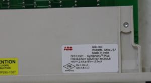 China ABB SPFCS01 Frequency Counter Module on sale