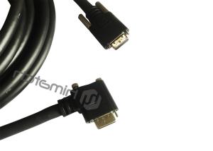 Full mode 85Hz SDR 26pin Cable Angle Left /Angle Right Mini Camera Cable With Power