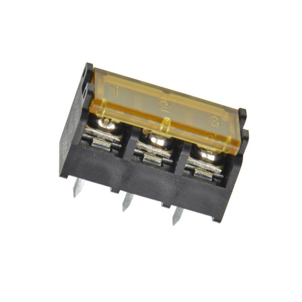 Cheap Easy Connection Single Row Terminal Blocks / 9.5mm Pitch Barrier Strip Connector for sale