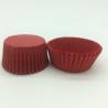 Buy cheap Rose Red Paper Cupcake Liners Muffin Cups Celebration Mini Cakes For Party from wholesalers