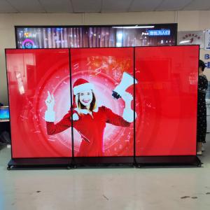 China 75 100 55 Inch Floor Standing Digital Signage Display Software CMS Totem Kiosk on sale