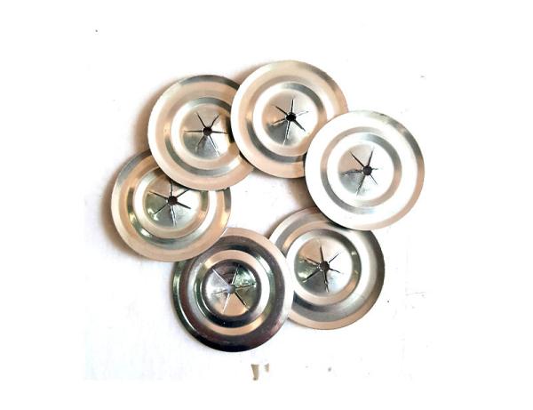 Cheap GI / SS Round Self Locking Washers For Insulation Pins and locking Anchors for sale