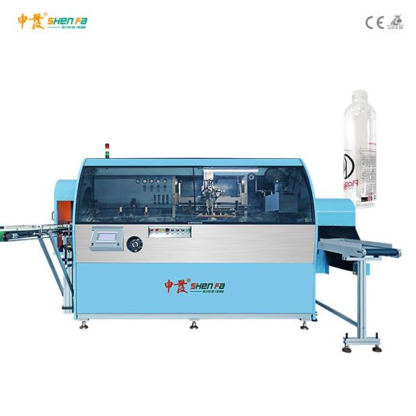 Cheap 2 Colors Transparent Bottle Automatic Screen Printing Machine Overprinting for sale