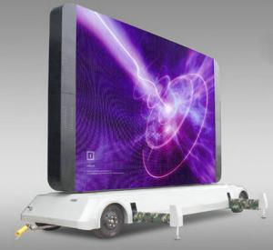 China Full Color Mobile LED Advertising Truck P8 With Aluminum Cabinet on sale