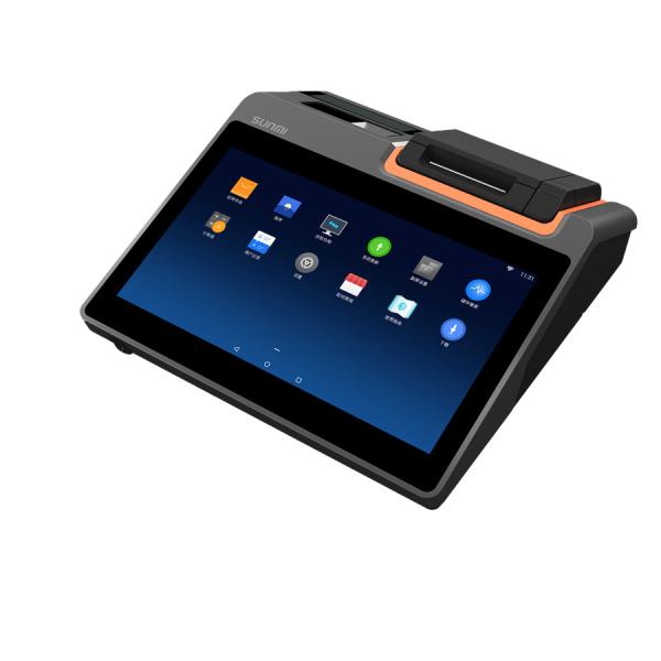 Cheap 1GB RAM Touch Screen POS Terminal With Window Scanner Camera for sale