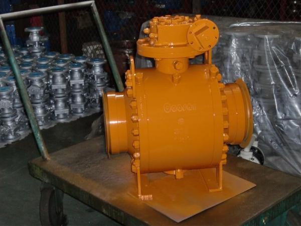 Cheap BW Ends Connection DIB Ball Valve For Pipeline System for sale