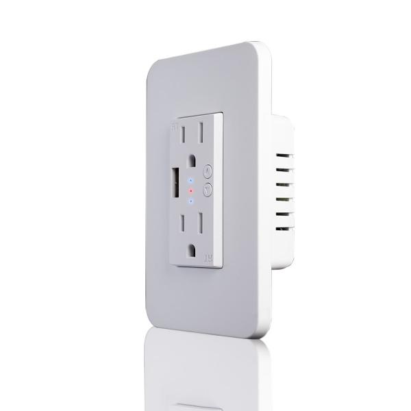 Cheap Wireless Wall Socket Switch With USB Port for sale