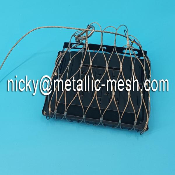 Cheap SS 316 Cable Safety Net Anti Drop Prevention Net For Lights / Camera / Speakers for sale