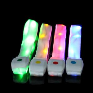 China Remote Controlled Multi-Color LED Flashing Bracelet For Concert, Carnivals, Sporting Events, Party, Night Club on sale