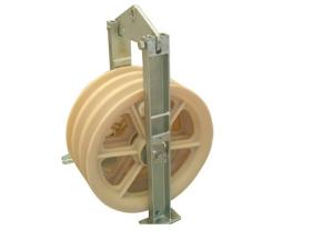 China Large Diameter Conductor Stringing Blocks Bundled Half Lined Steel Wire Rope on sale