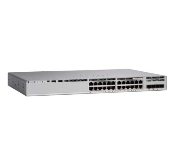 Cheap C9200-24P-E  Cisco Switch Catalyst 9200  24-port PoE+ Data Switch, Network Essentials for sale