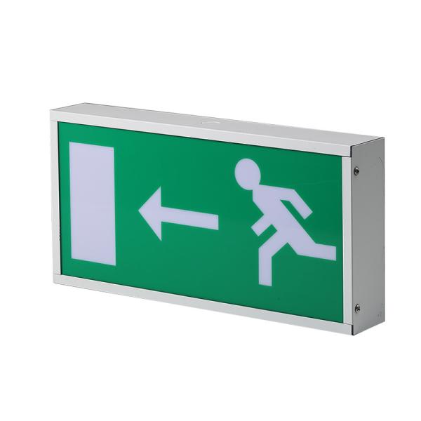Cheap Running Man LED Emergency Rechargeable Exit Sign Light Automatic for sale