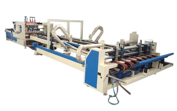 Cheap Multifunction Automatic Folder Gluer Stitcher Equipment For Corrugated Box for sale