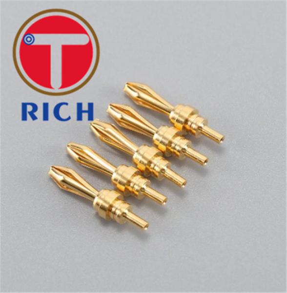 Cheap Cnc Machine Shop Cnc Service Banana Plug Lantern Plug Copper Processing Stamping Parts Processing for sale
