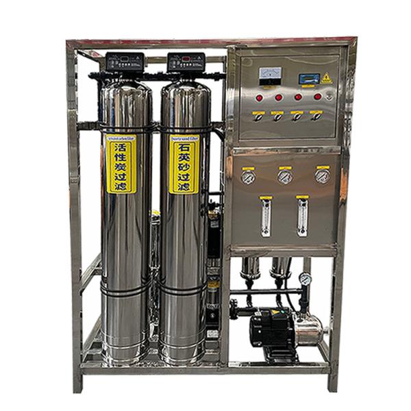 Cheap 0.5 Tons Two Tanks High Efficiency And Filter Thoroughly Reverse Osmosis Equipment for sale