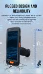 Android 11 System PDA Wifi Barcode 2D QR Code Scanner Physical Keyboard Numeric