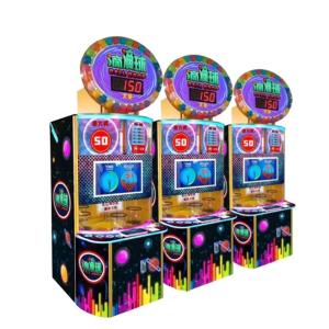 Best Amusement Park Drop Balls Ticket Redemption Arcade Machines / Happy Drop Ball Lottery Game Machine wholesale
