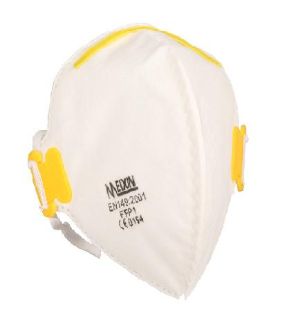 Vertical Foldable Dust Face Mask Environment Friendly With Latex Free Elastic
