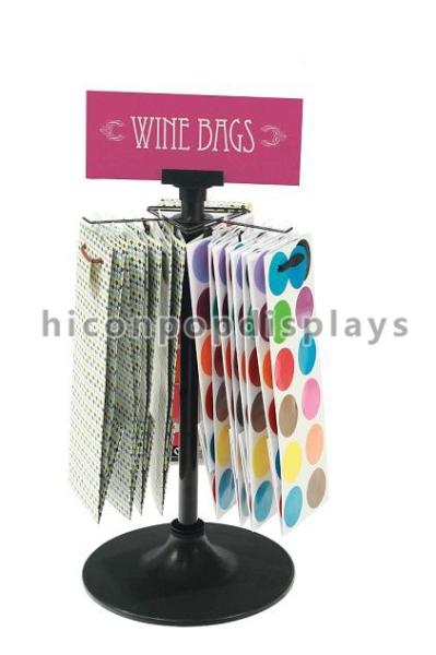Cheap Merchandise Counter Display Racks , Rotating Snack Display Racks Countertop for sale