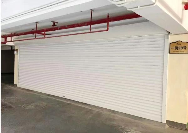 Cheap Workshop Aluminium Roller Shutter Doors Rustproof Residential Garage Remote Control for sale
