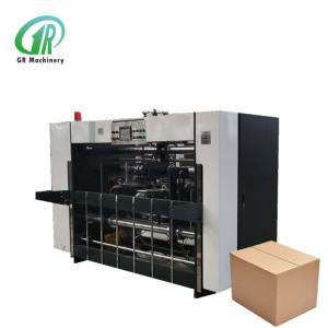 China Cardboard Corrugated Box Stitcher Semi Auto Stitching Machine on sale