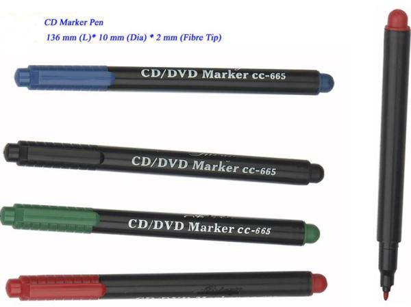Cheap slim barrel CD marker pen,permanent ink CD marker pen for sale