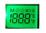 Custom TN HTN STN FTSN Reflective LCD Panel / Monochrome LCD Numeric Display