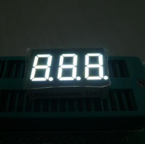 0.56 3 Digit 7 Segment LED Display For Digital Temperature / Humidity Indicators