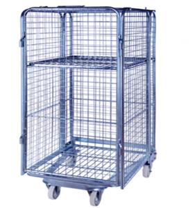 Best Four Sides Stell Roll Storage Stackable Roll Cage Stell Roll Storage wholesale