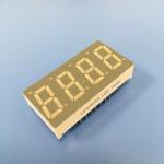 0.49 lnch 4 Digit 7 Segment Led Display Amber Color For Temperature Indicator