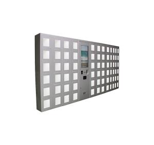 Snacks Machine Locker Qr Code Payment Method Remote Platform