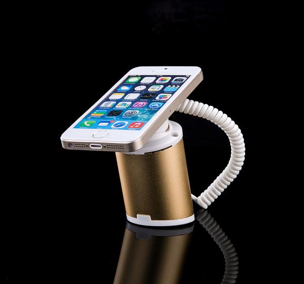 Cheap COMER android cell phone counter holder with sensor alarm, mobile retail store display stand for sale