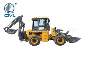 China Wz30-25 Backhoe Loader , Loader Bucket 1m3 , Dig Bucket 0.3m3 , Machine Weight 9500kgs on sale