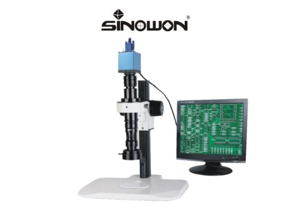 Cheap 2D Monocular Video Microscope System Clear Image 91mm Working Distance for sale