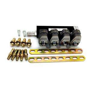 China 167HZ 2 Ohm Grey Injector Rail LN-LIG1S For 4 Cylinder CNG LPG Gas Conversion Kit on sale