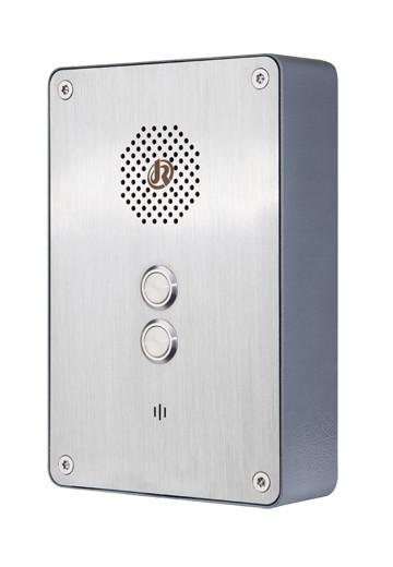 Cheap Speed Dial Elevator Emergency Phone / Lift Intercom Phone With 2 Buttons for sale
