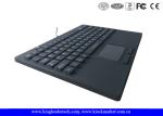Rubber Computer Industrial Desktop Keyboard With 12 Function Keys And Touchpad