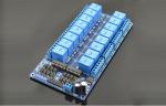 16 Channel Relay Module For Arduino 12v LM2576 Relay Plate With Optocoupler