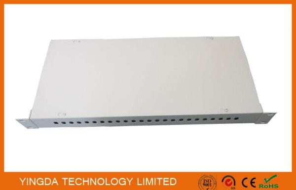 Cheap Optical Distribution Frame Rack Mounted 24 Cores FC SC LC ST Fiber Optic Patch Panel for sale
