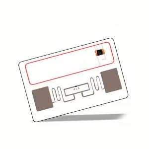China UHF HF Dual Frequency RFID Card ISO14443A+1800-6C Protocol Combined 13.56MHz/125Khz on sale