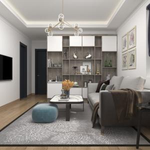 Laminate MDF Kitchenette Rectangle Dining Room Table Set Upholstered Chair