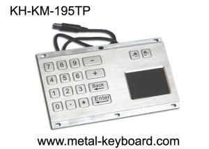 IP65 Rate Kiosk Numeric Panel Mount Keyboard  , Rugged Keyboard Metal