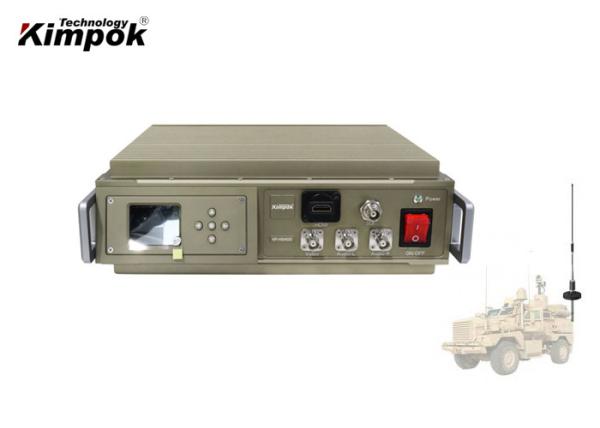 Cheap Vehicle Mounted COFDM Video Transmitter Long Range Wireless H.264 2K QPSK for sale