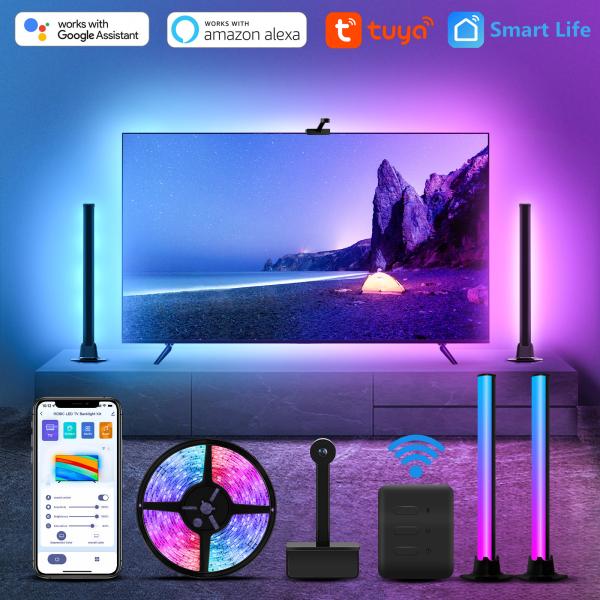 Cheap LED 5050 Colour Changing Light Bar WiFi 2.4G Voice Control With Camera for sale