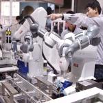 Handling Robotic Arm 6 Axis IRB 1300 With CNGBS Robot Gripper For Material