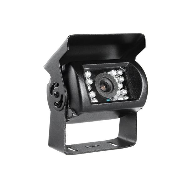 Cheap IP68 Infrared Vehicle Reverse Camera Systems NTSC / PAL Formats With Guiding Line for sale