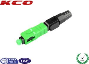 China Indoor Cable Fiber Optic Fast Connector SC APC FTTH Type Field Installable on sale