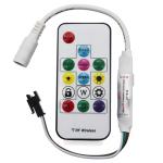 14 keys 3 pin LED Mini Controller , Sp002e Pixel Controller for LED light module