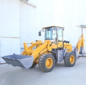 China 55KW Small  Backhoe Loader Articulated Hydraulic Steering System on sale