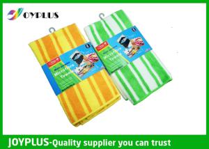 Classical Custom Microfiber Cleaning Cloth / Microfiber Mop Cloth High Density